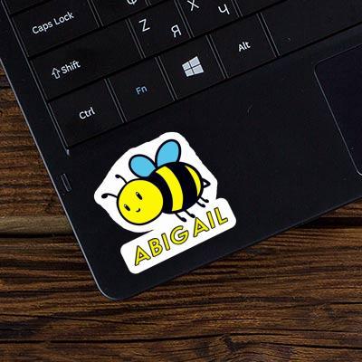 Bee Sticker Abigail Laptop Image