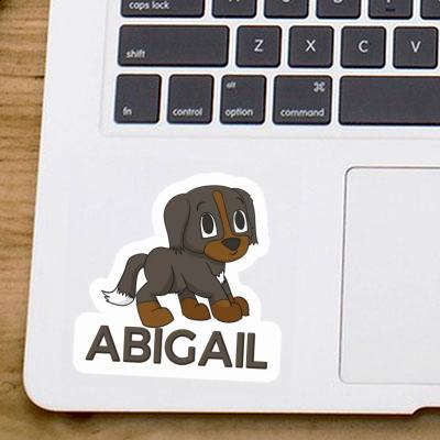 Autocollant Chien de bouvier Abigail Image