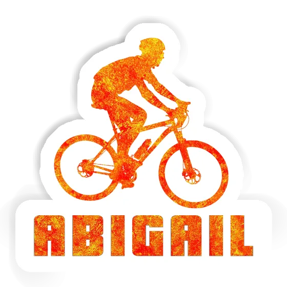 Sticker Biker Abigail Laptop Image