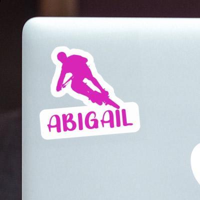 Sticker Biker Abigail Laptop Image