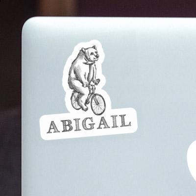 Autocollant Abigail Cycliste Image