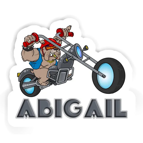 Sticker Motorbike Rider Abigail Gift package Image