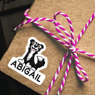 Border Collie Sticker Abigail Notebook Image