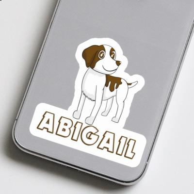 Sticker Brittany Dog Abigail Laptop Image