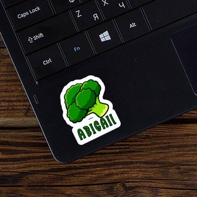 Broccoli Sticker Abigail Laptop Image