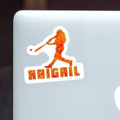 Sticker Abigail Baseball Player Gift package Image