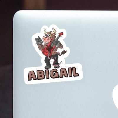 Sticker Abigail Guitarist Laptop Image