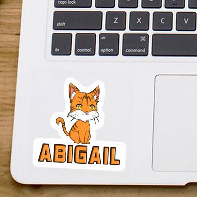 Autocollant Chat Abigail Laptop Image