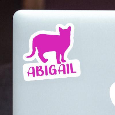 Sticker Cat Abigail Laptop Image