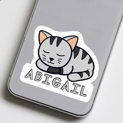 Aufkleber Katze Abigail Laptop Image