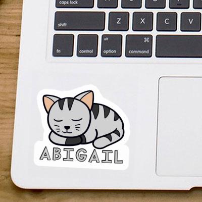 Aufkleber Katze Abigail Notebook Image