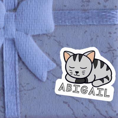 Autocollant Abigail Chat Image