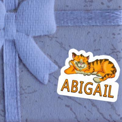 Katze Aufkleber Abigail Image