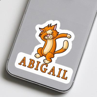 Abigail Sticker Cat Laptop Image