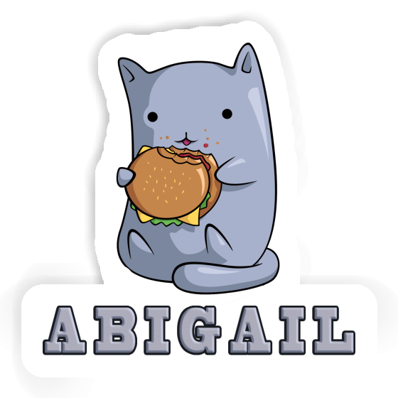 Sticker Abigail Cat Laptop Image