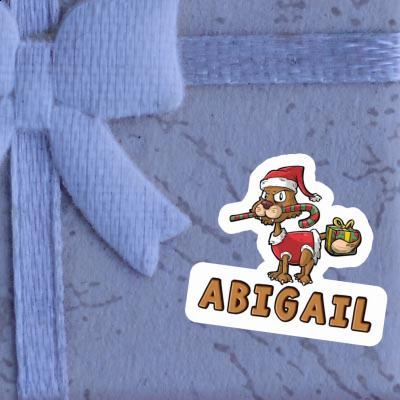 Aufkleber Weihnachtskatze Abigail Gift package Image