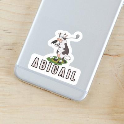 Abigail Autocollant Vache Notebook Image