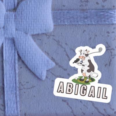 Abigail Sticker Golf Cow Gift package Image