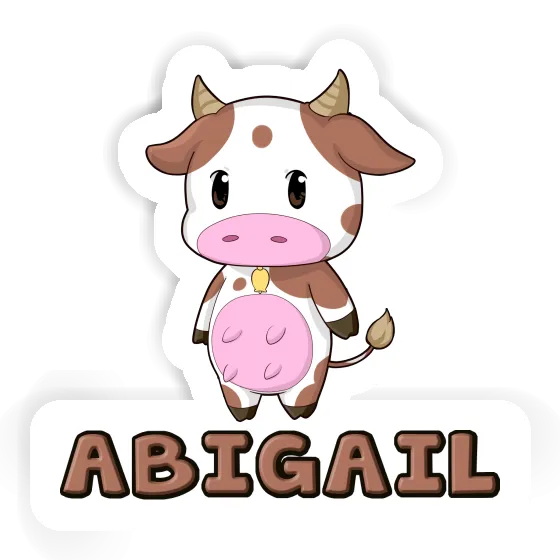 Aufkleber Kuh Abigail Image