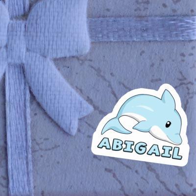 Sticker Abigail Dolphin Laptop Image