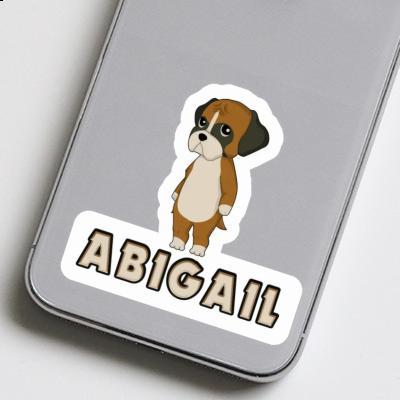 Sticker German Boxer Abigail Gift package Image