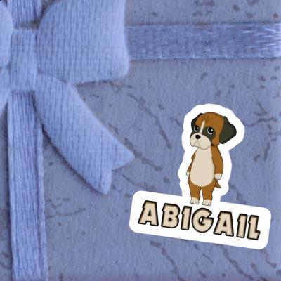 Sticker German Boxer Abigail Image