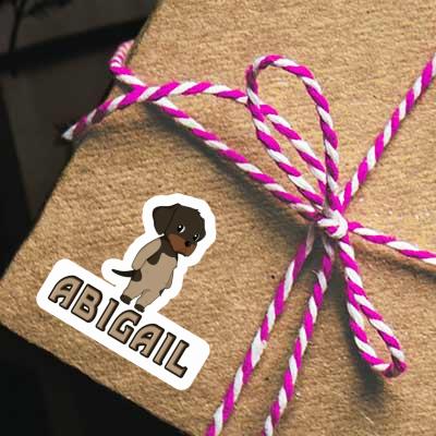 Sticker German Wirehaired Abigail Laptop Image