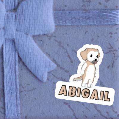 Sticker Golden Retriever Abigail Gift package Image