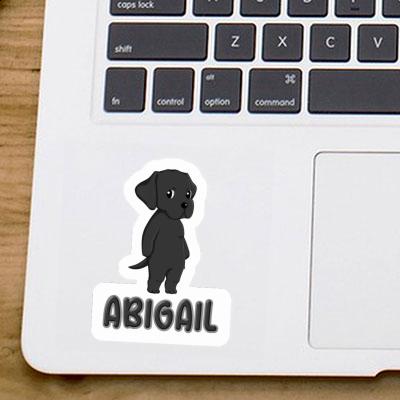 Labrador Retriever Sticker Abigail Notebook Image