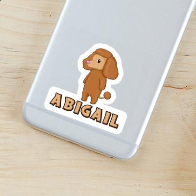 Abigail Sticker Poodle Notebook Image