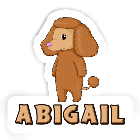 Abigail Sticker Poodle Gift package Image