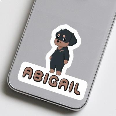 Rottweiler Sticker Abigail Image