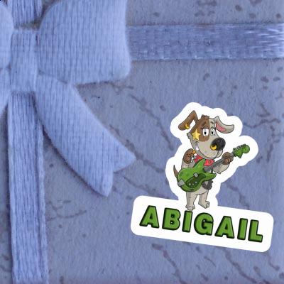 Sticker Abigail Guitarist Notebook Image