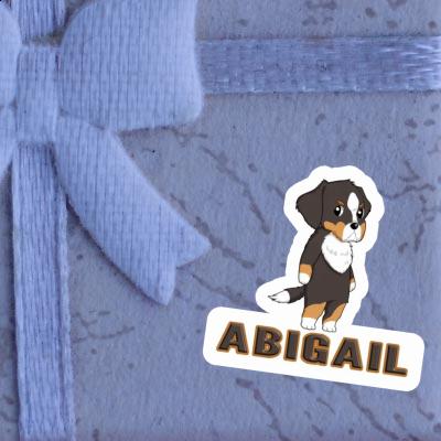 Sticker Bernese Mountain Dog Abigail Notebook Image