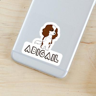 Cavalier King Charles Spaniel Sticker Abigail Laptop Image