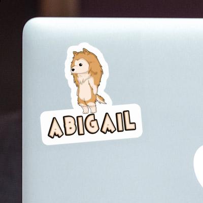 Sticker Collie Abigail Laptop Image