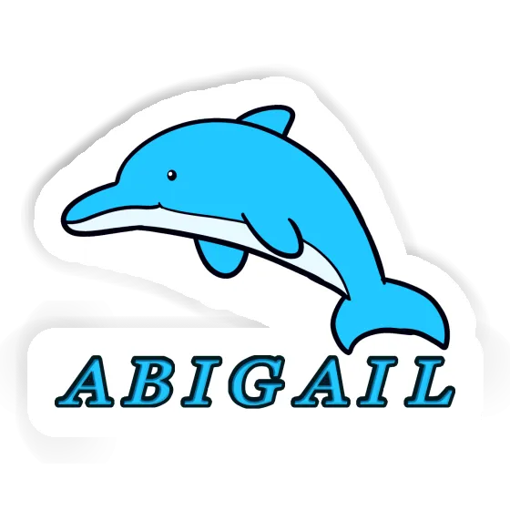 Sticker Abigail Dolphin Notebook Image