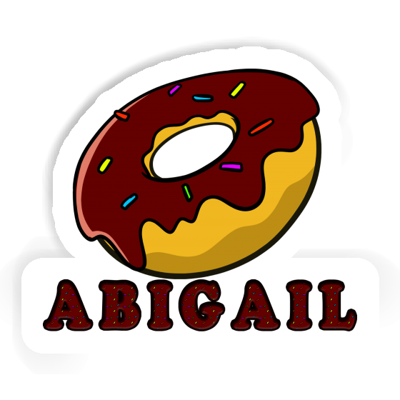 Abigail Sticker Donut Laptop Image