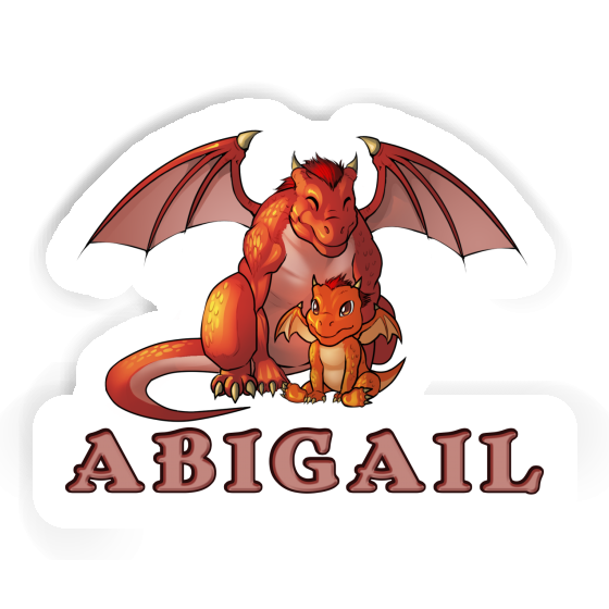 Sticker Abigail Dragon Laptop Image