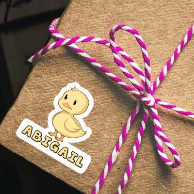 Sticker Abigail Duck Gift package Image