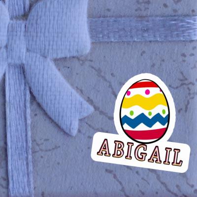 Abigail Autocollant Oeuf de Pâques Image