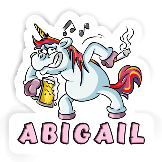 Sticker Partycorn Abigail Laptop Image