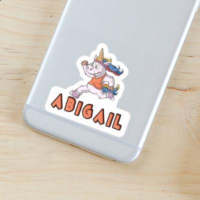 Joggerin Sticker Abigail Laptop Image