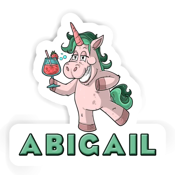 Abigail Sticker Party Unicorn Notebook Image