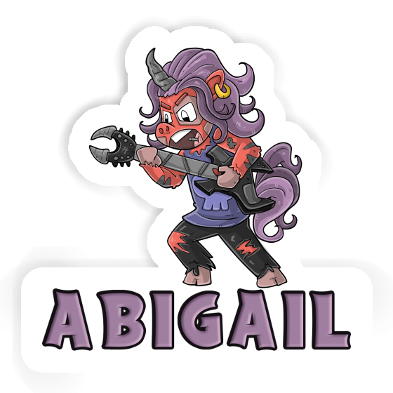 Sticker Rocking Unicorn Abigail Image