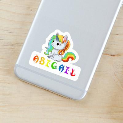 Sticker Unicorn Abigail Laptop Image