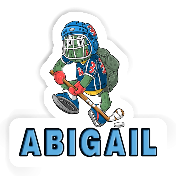 Abigail Sticker Ice-Hockey Player Gift package Image