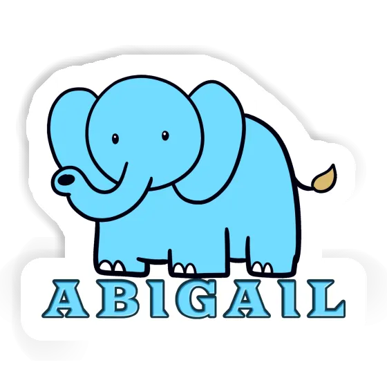 Sticker Elefant Abigail Gift package Image