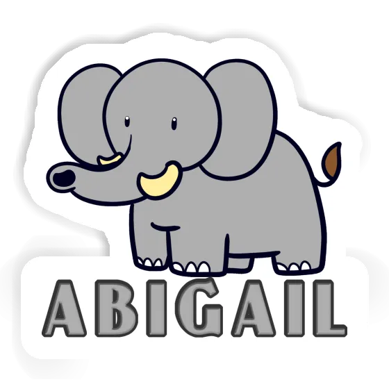 Abigail Autocollant Éléphant Gift package Image