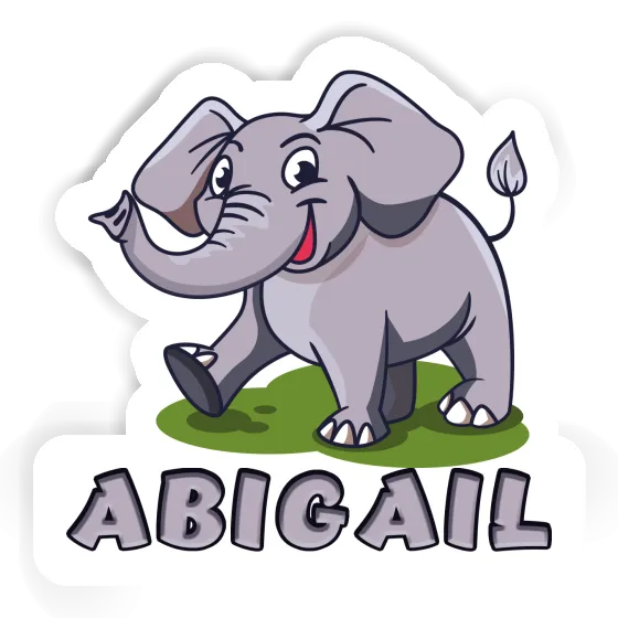 Abigail Sticker Elephant Image